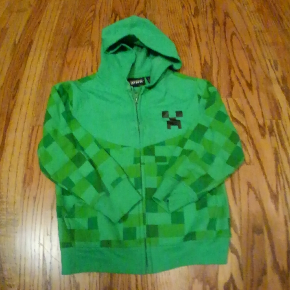 Kids XS Minecraft Hiodie